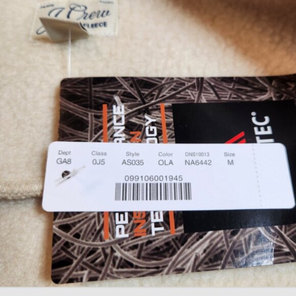 J Crew Sherpa Fleece Polartec Thermal Pro Snap Jacket - Picture 8 of 13
